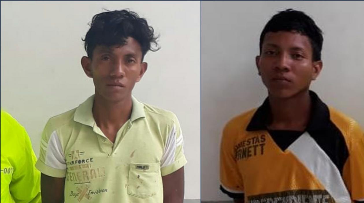 Los hermanos Wainer y Einer Márquez Márquez fueron capturados por homicidio.