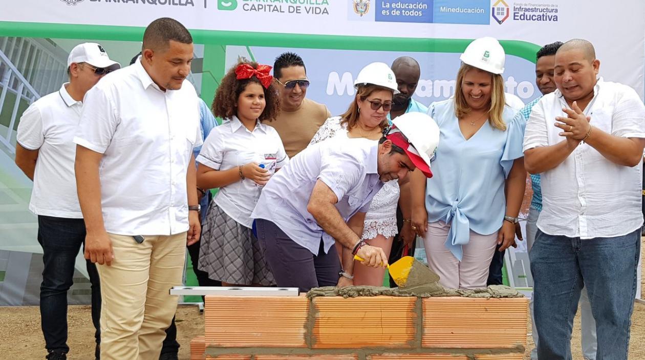 El Alcalde de Barranquilla, Alejandro Char.