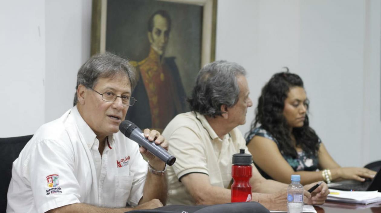 Enrique Vengoechea, director de Indeportes Atlántico. 