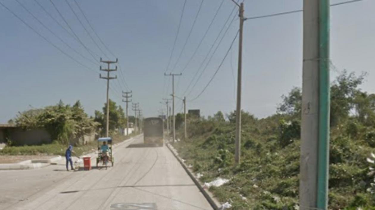 Lugar de los hechos.