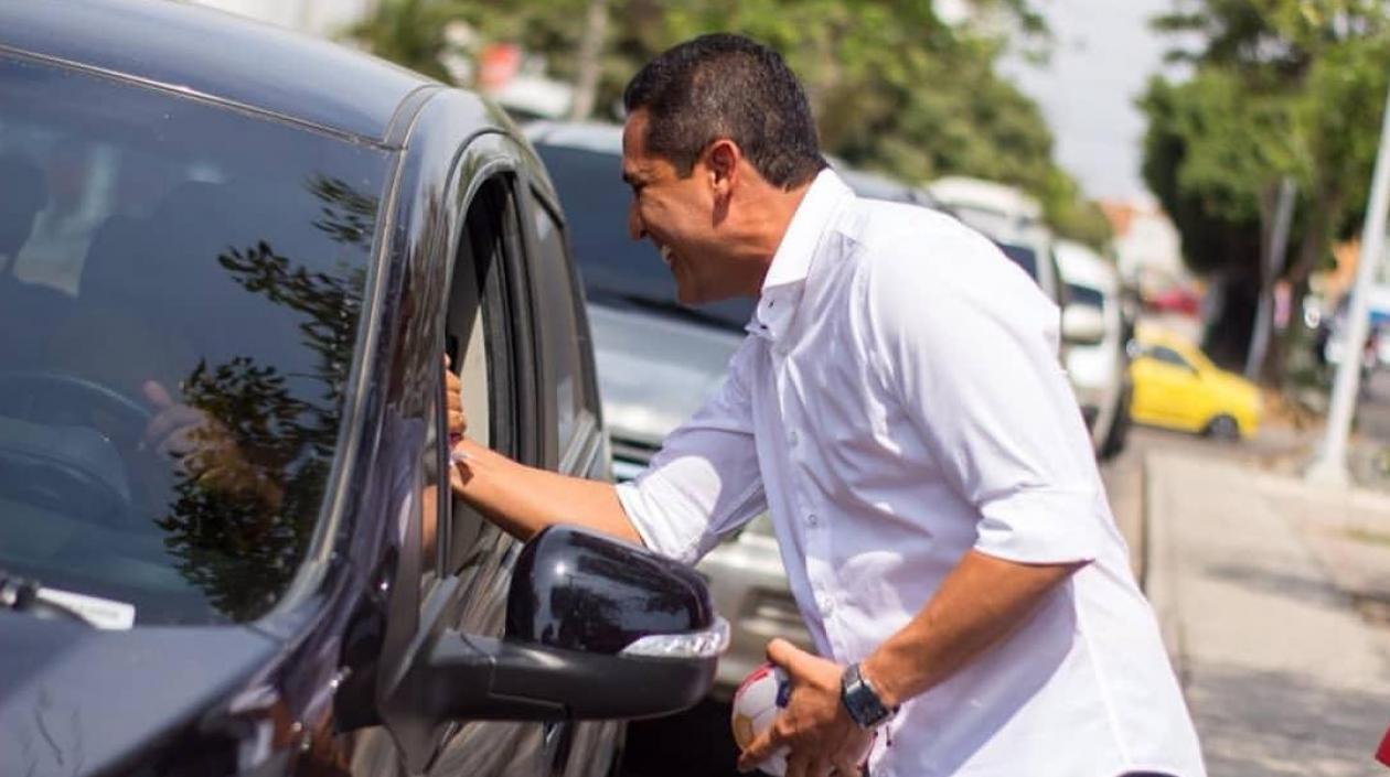 El precandidato a la Gobernación del Atlántico, Pedro Lemus.