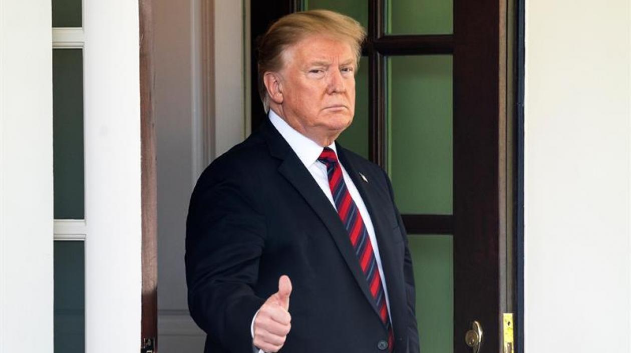 Donald Trump, presidente de Estados Unidos. 