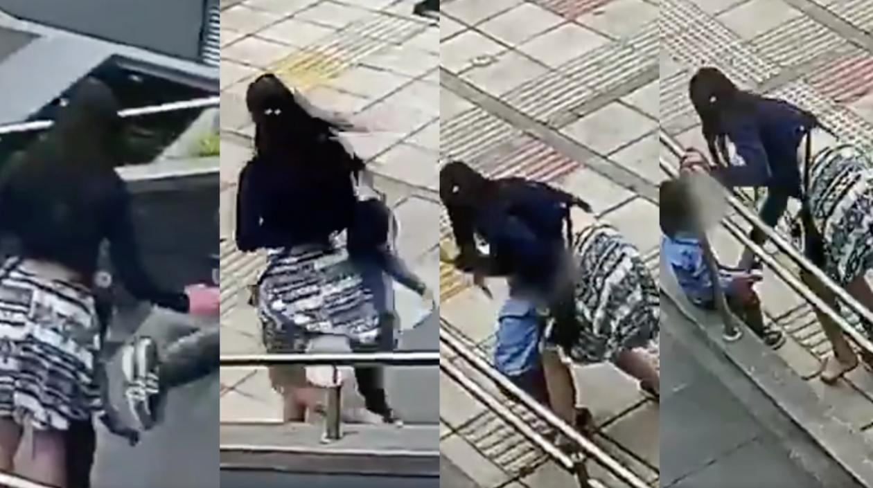 Momentos de las agresiones.