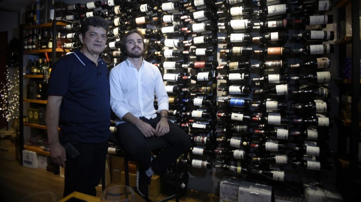 Ignacio Gonzáles Viggiano y su hijo, Alejandro González De La Peña.