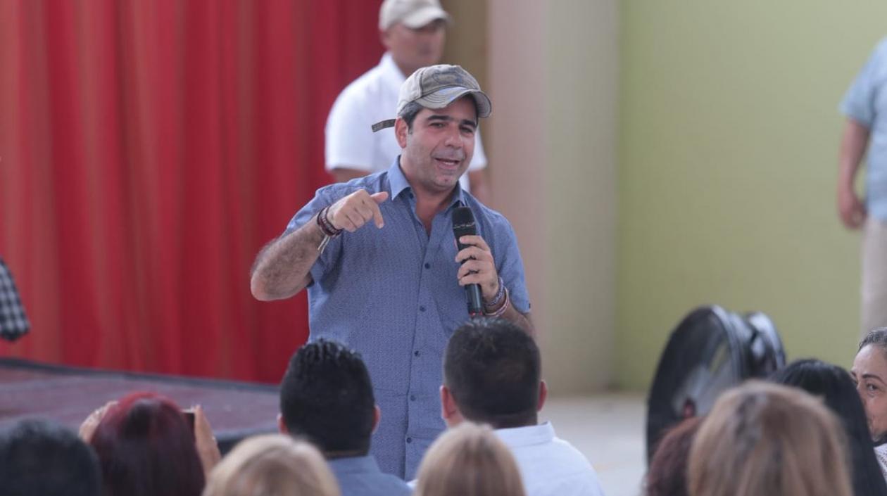 El Alcalde de Barranquilla, Alejandro Char.
