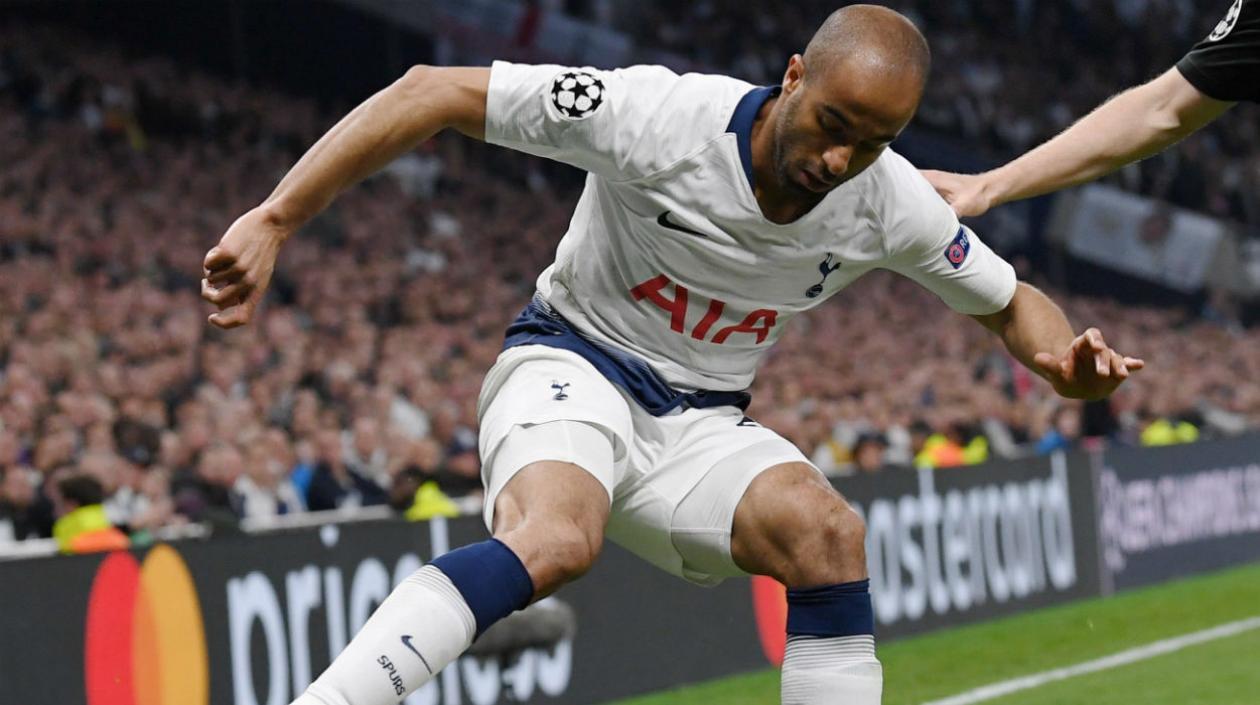 Lucas Moura, jugador brasileño. 
