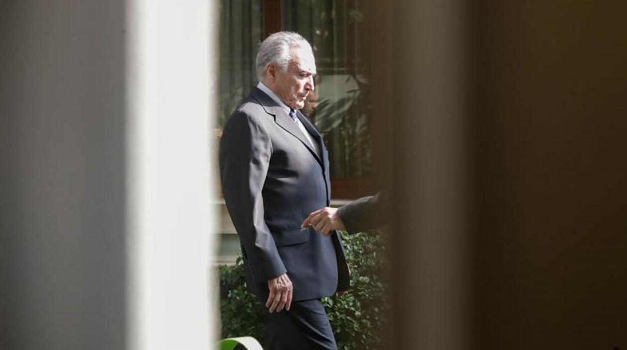 El expresidente de Brasil, Michel Temer.