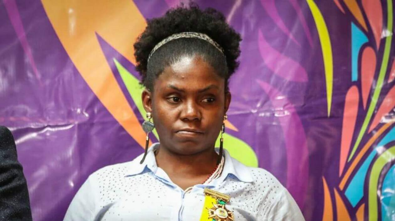 La lideresa social Francia Márquez.