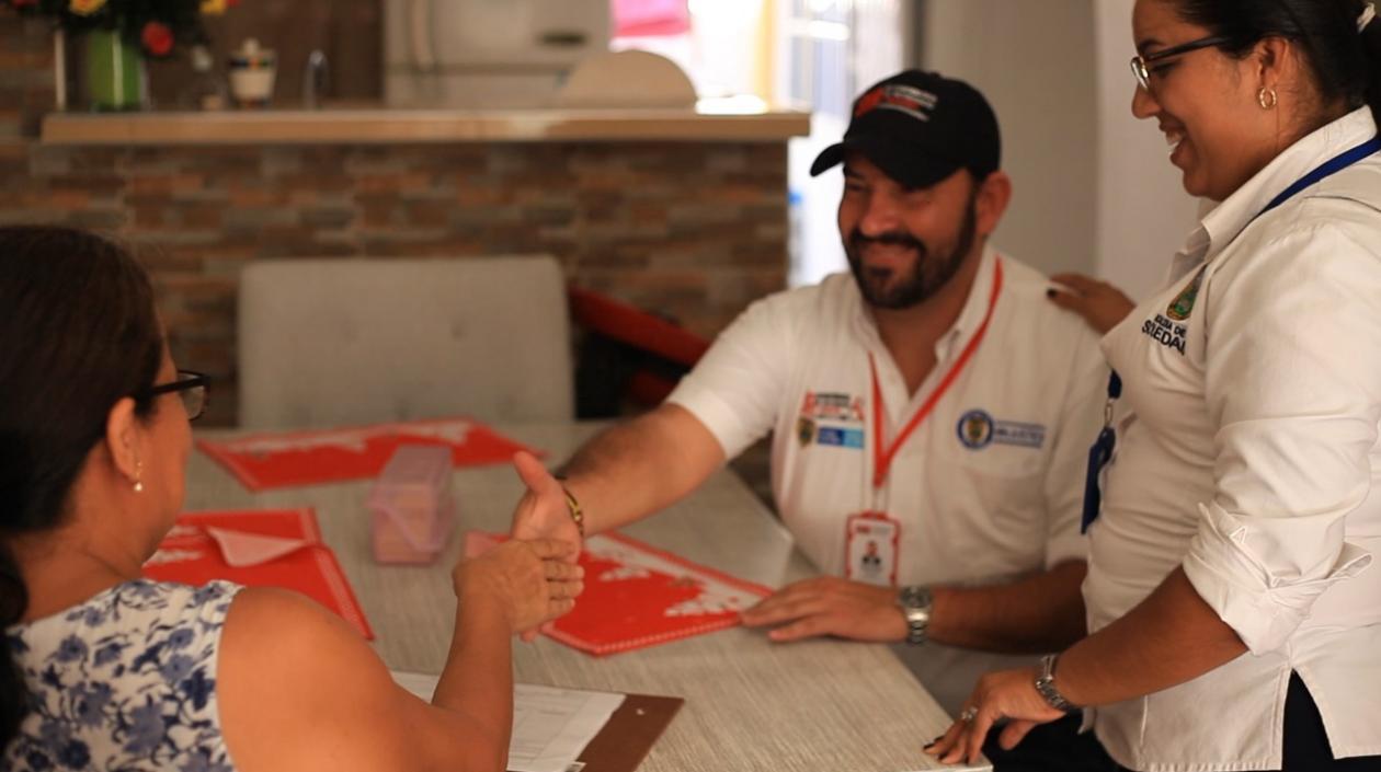 Funcionarios de la Supernotariado.