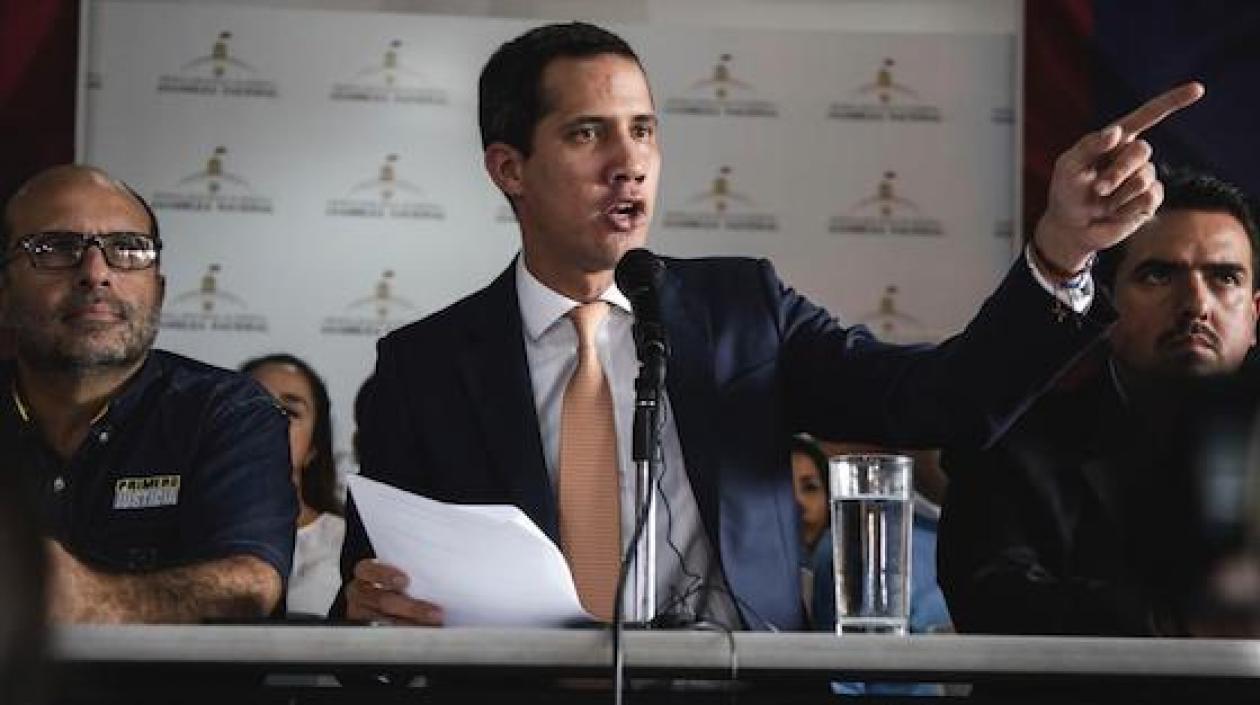 Juan Guaidó, presidente de la Asamblea Nacional de Venezuela.