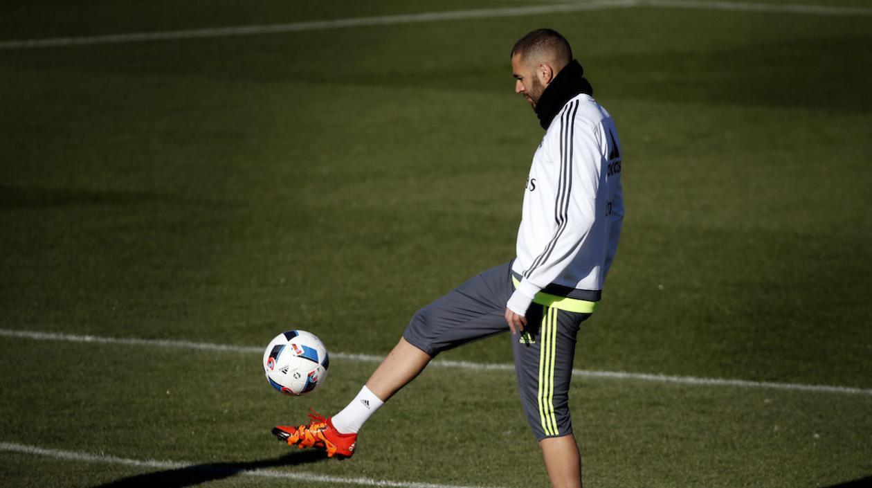 Karim Benzema, delantero francés. 