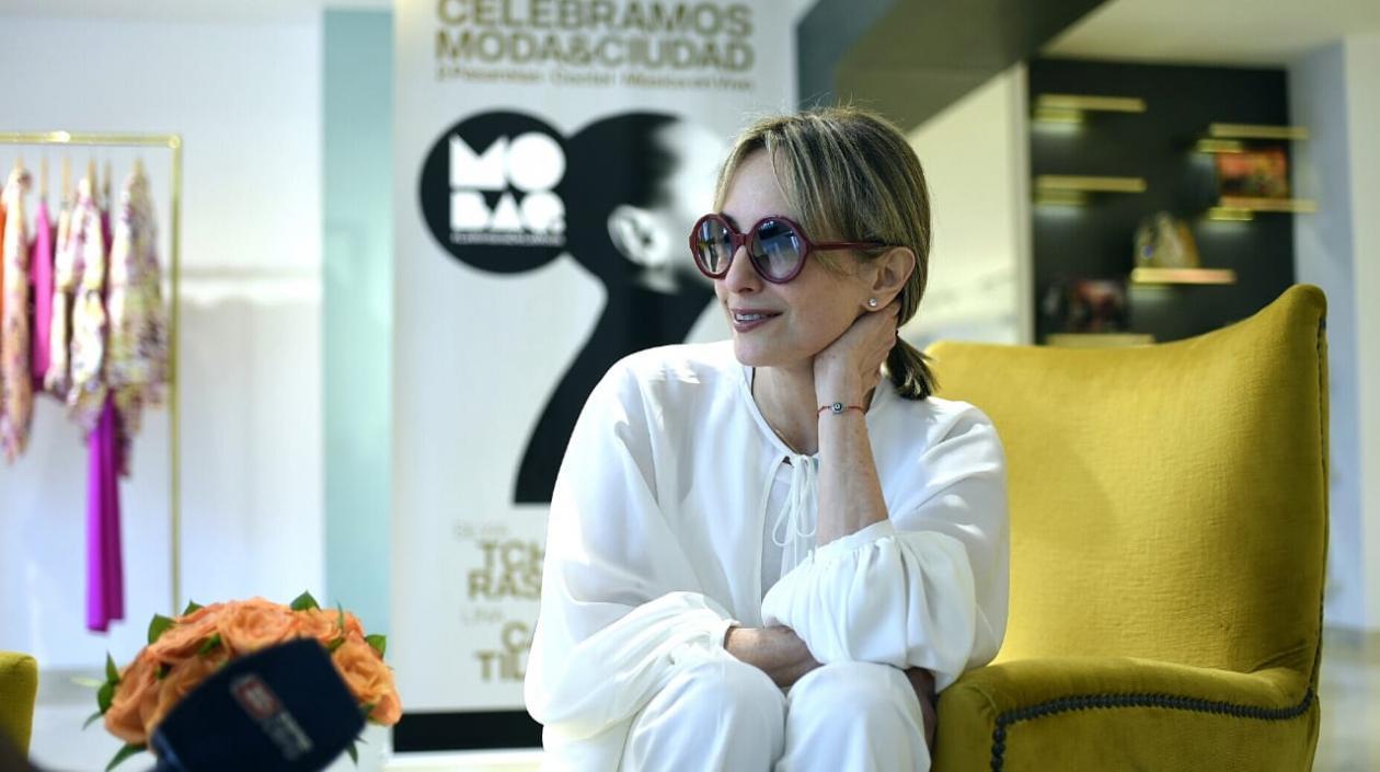 La diseñadora barranquillera Silvia Tcherassi.