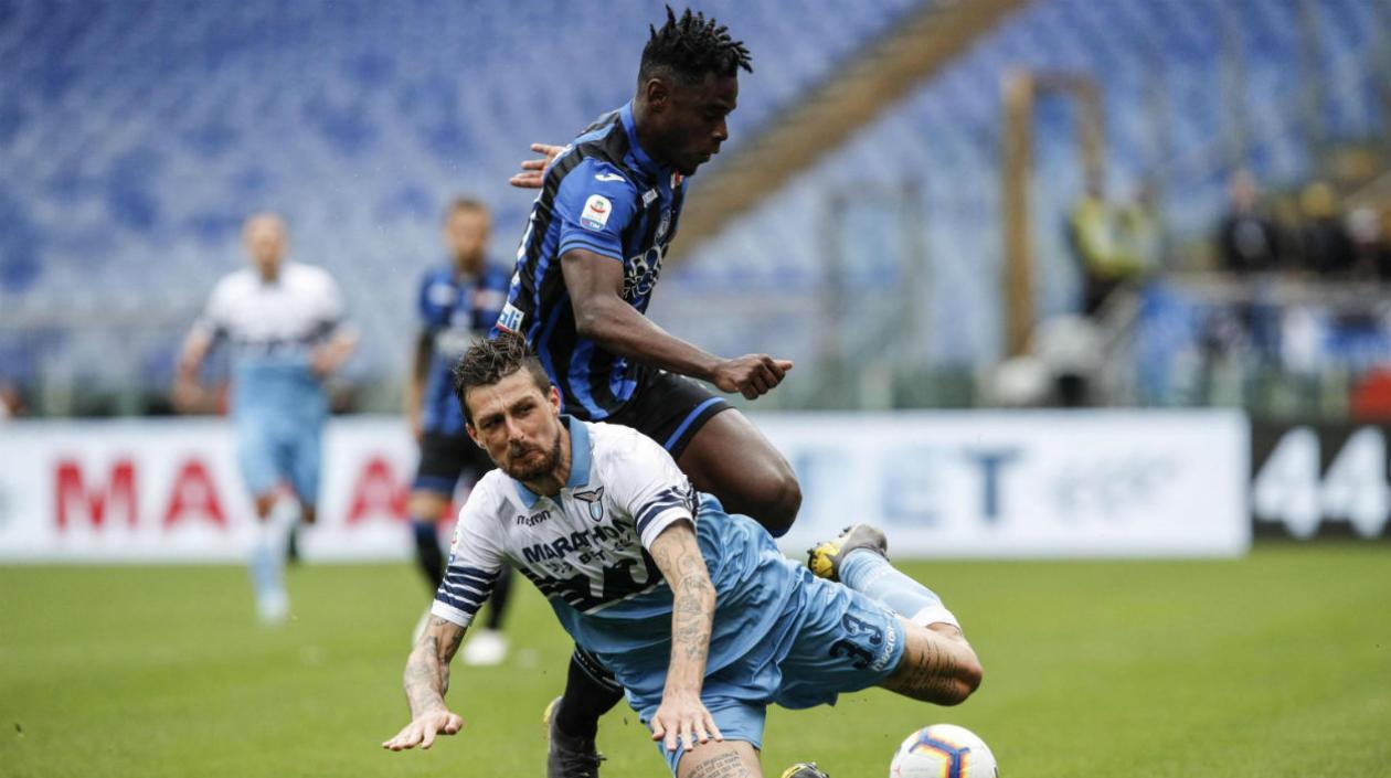 Duvan Zapata, delantero colombiano. 