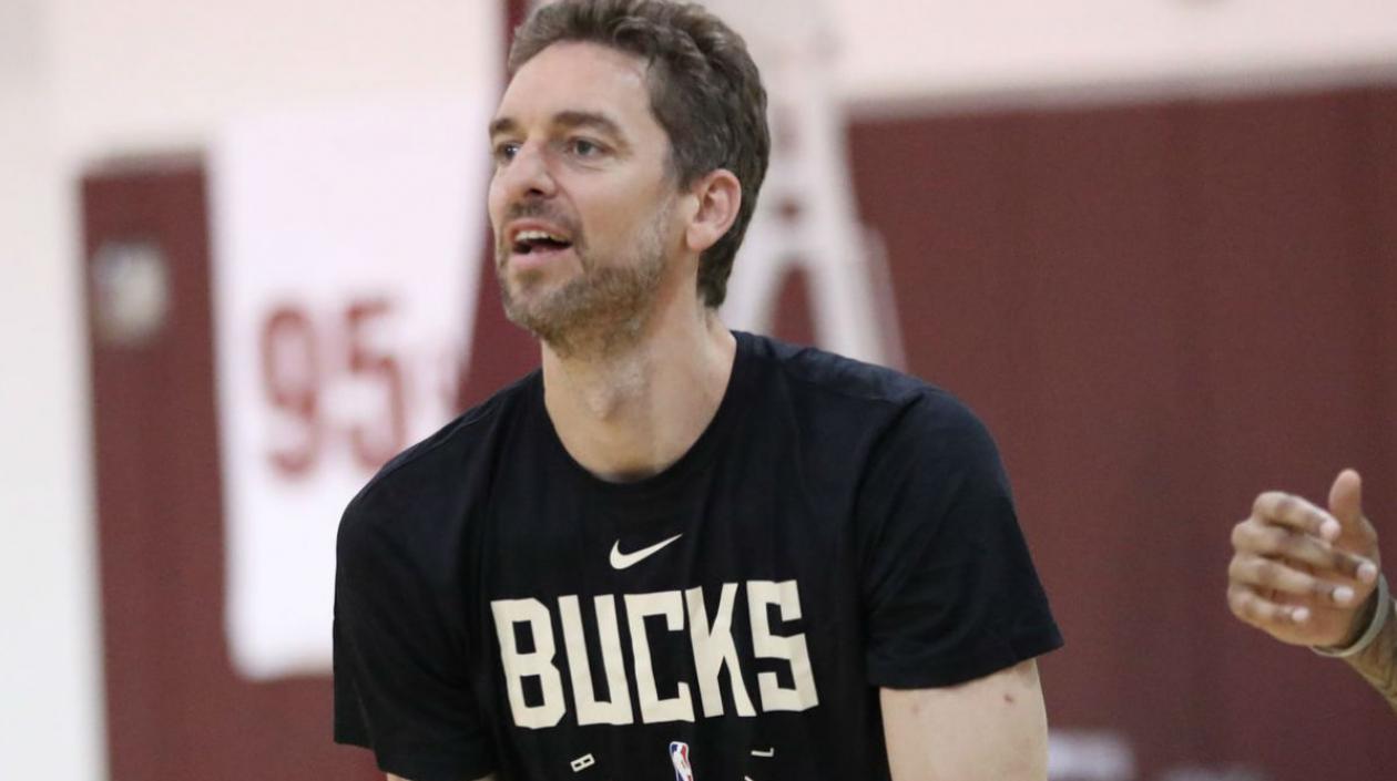 Pau Gasol, basquetbolista español. 