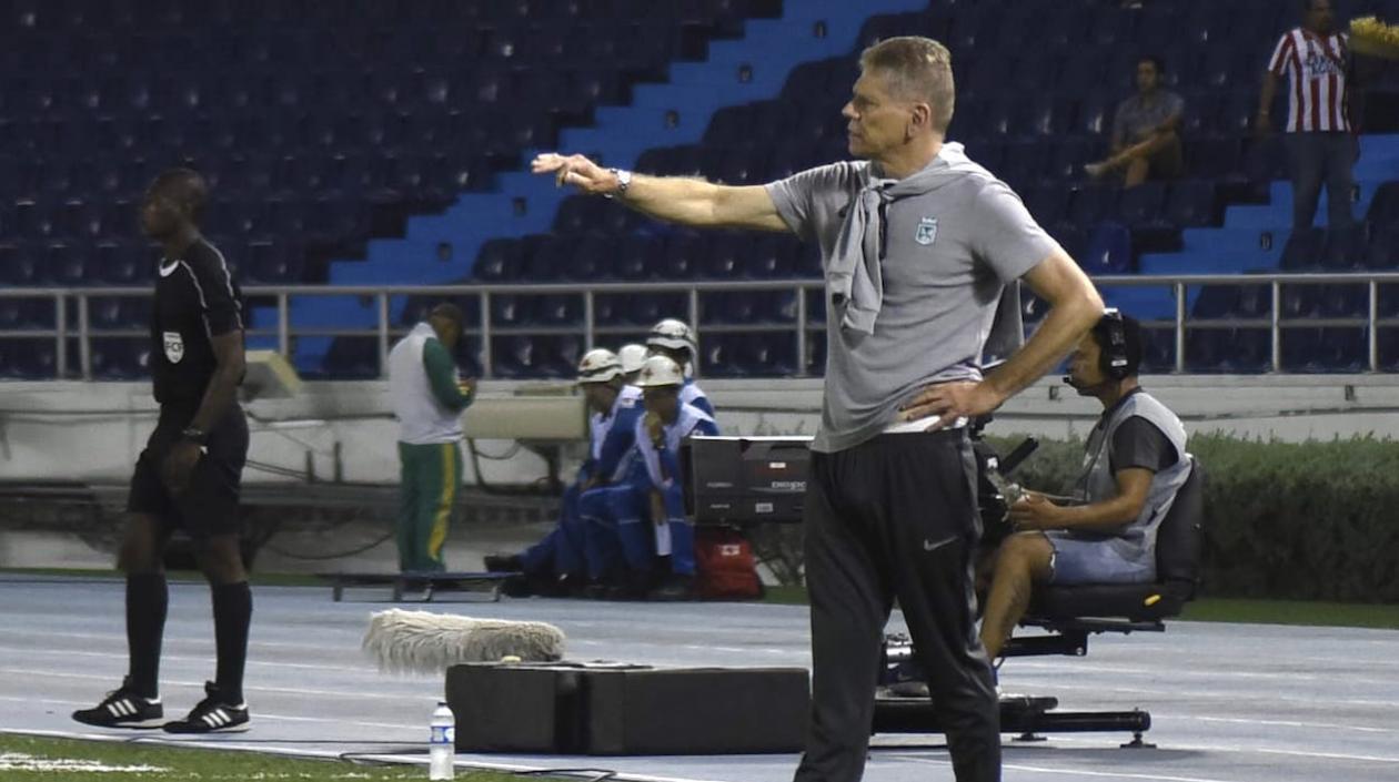 Paulo Autori, DT de Atlético Nacional.