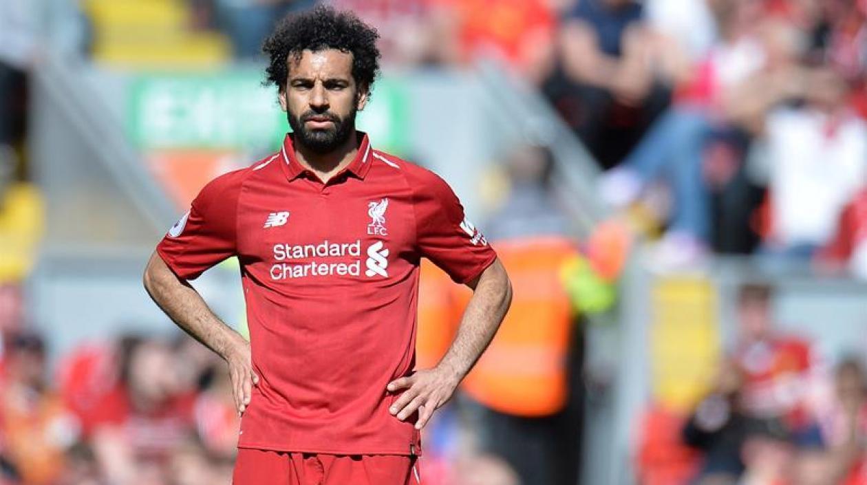 El delantero del Liverpool, Mohamed Salah.