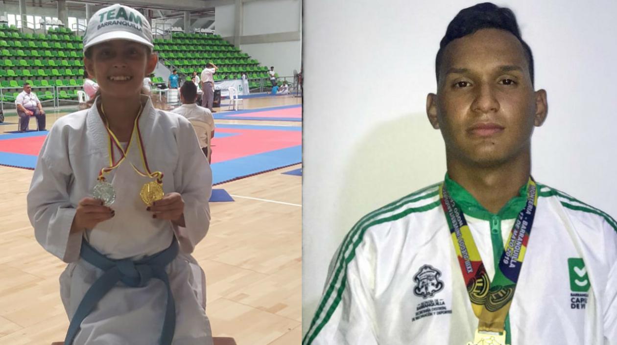 Laudith Cabrera y Juan Pablo Ruiz.