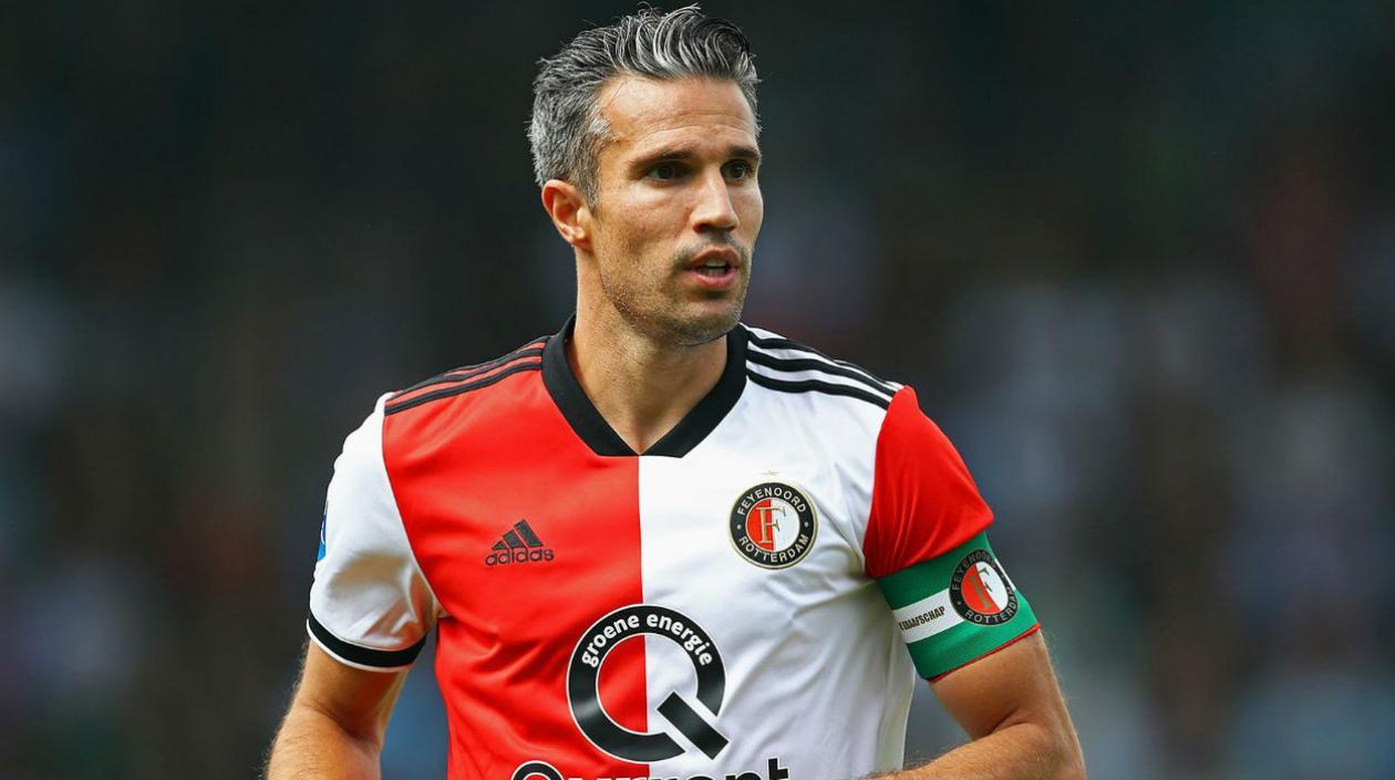  Robin van Persie, delantero holandés. 