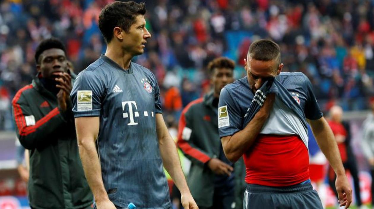 Los jugadores del Bayern Múnich.