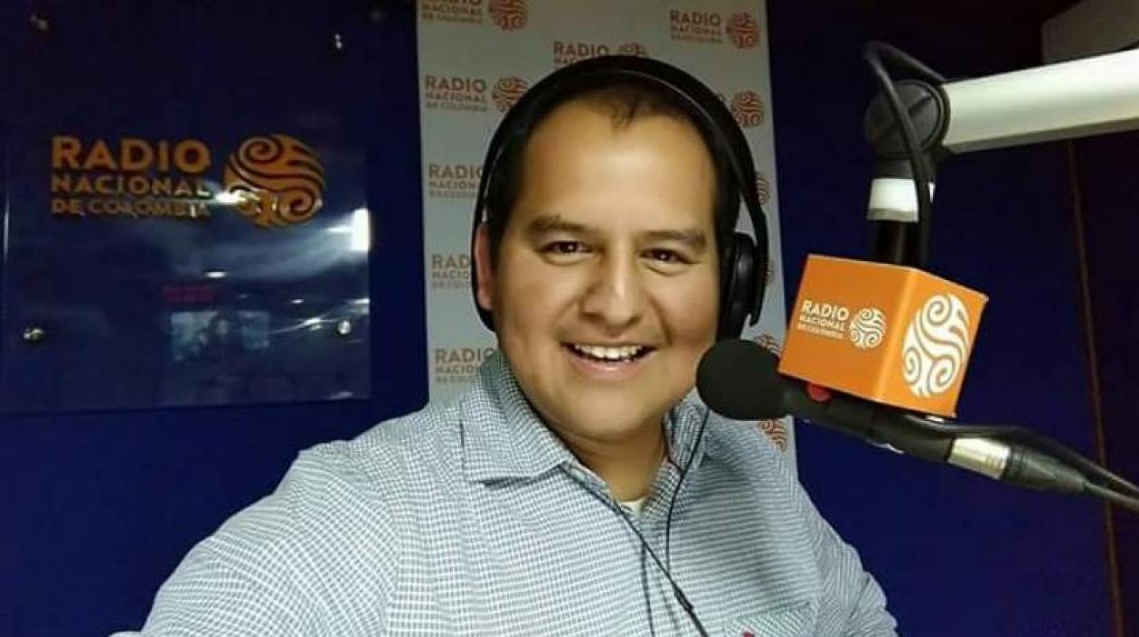 Mauricio Orjuela, periodista fallecido el 18 de agosto de 2018.