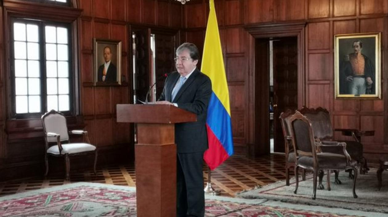 Carlos Holmes Trujillo, canciller colombiano.