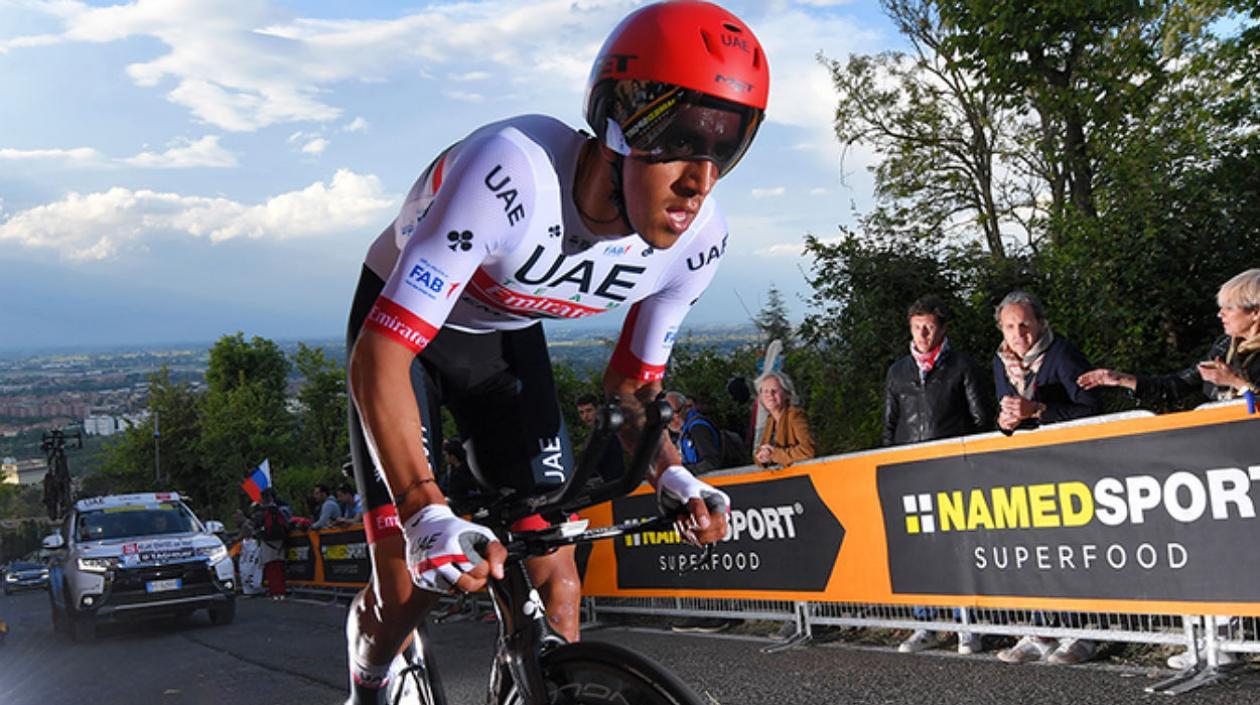 Juan Sebastián Molano, ciclista colombiano. 