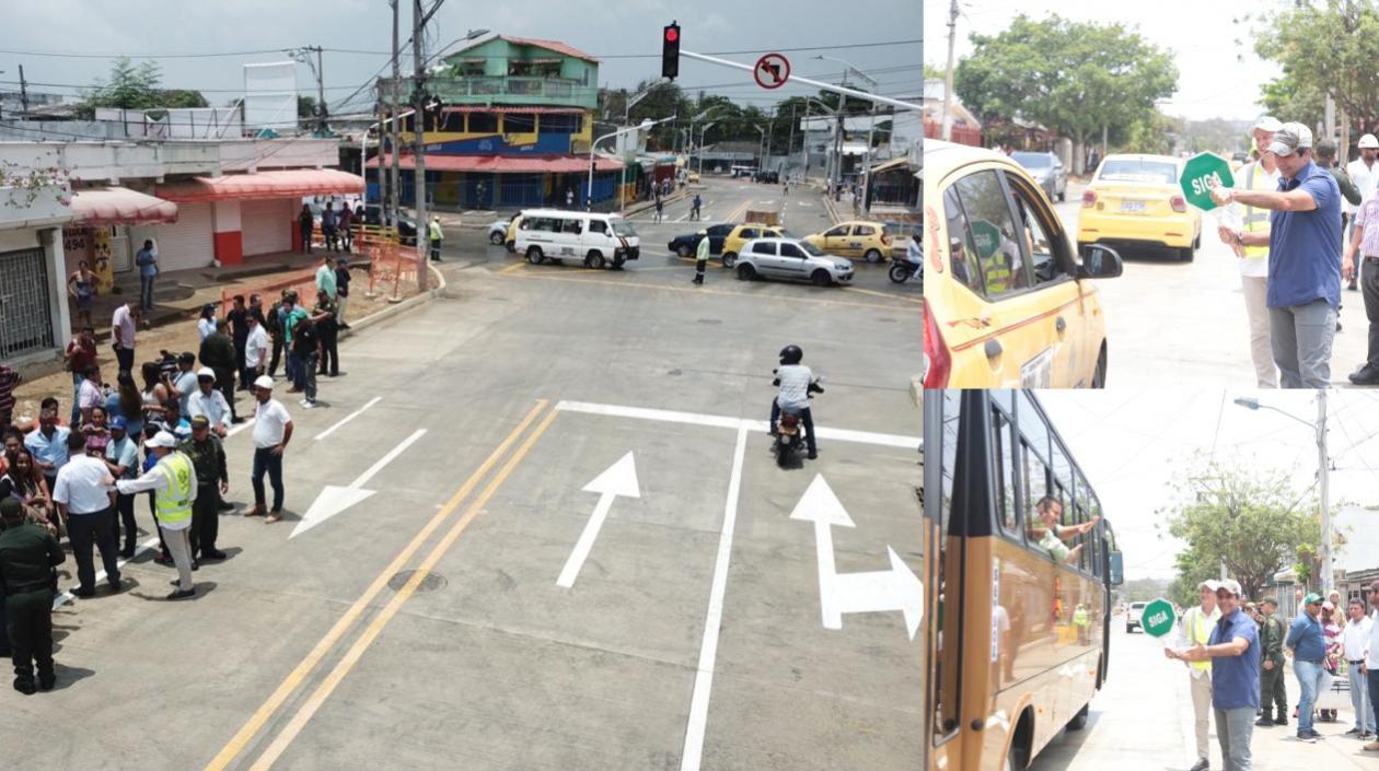 Alcalde dio la apertura a la canalización del arroyo a la altura de la Cordialidad.