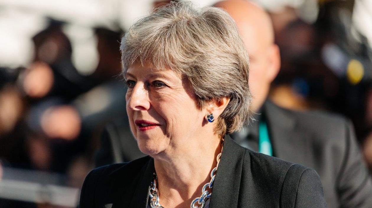 La primera ministra Theresa May.