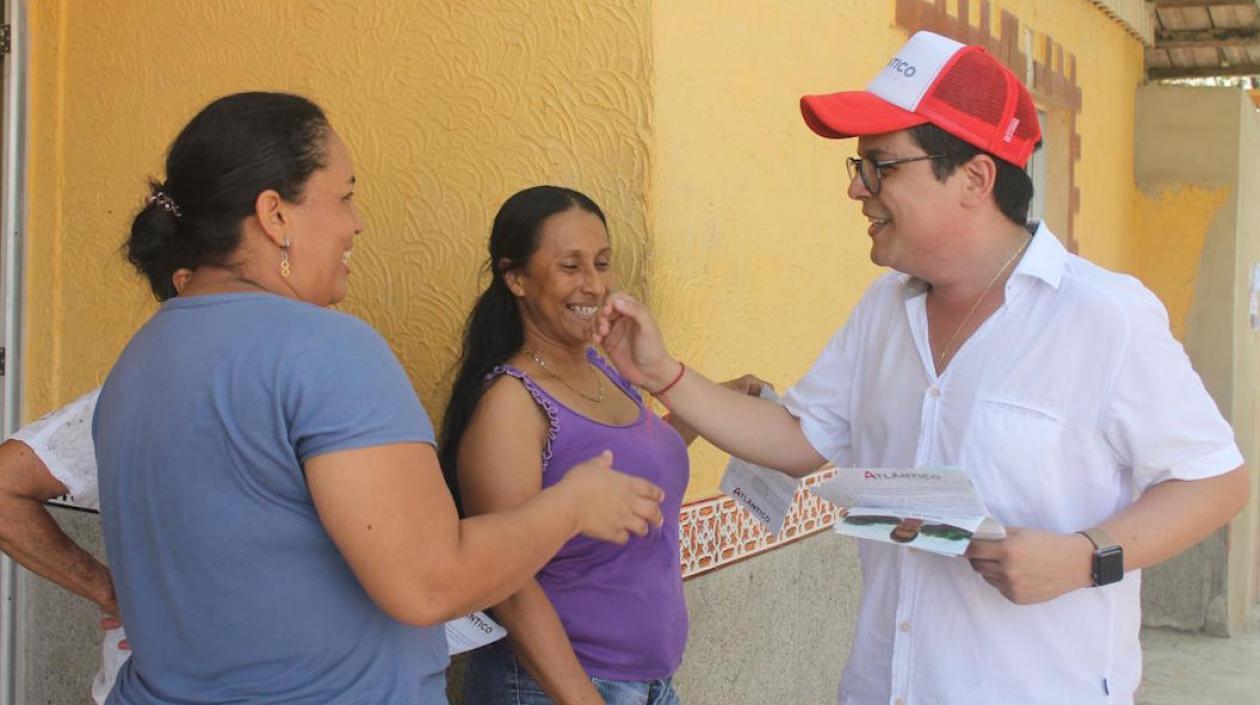 Alfonso De la Cruz, precandidato Liberal a la Gobernación del Atlántico.