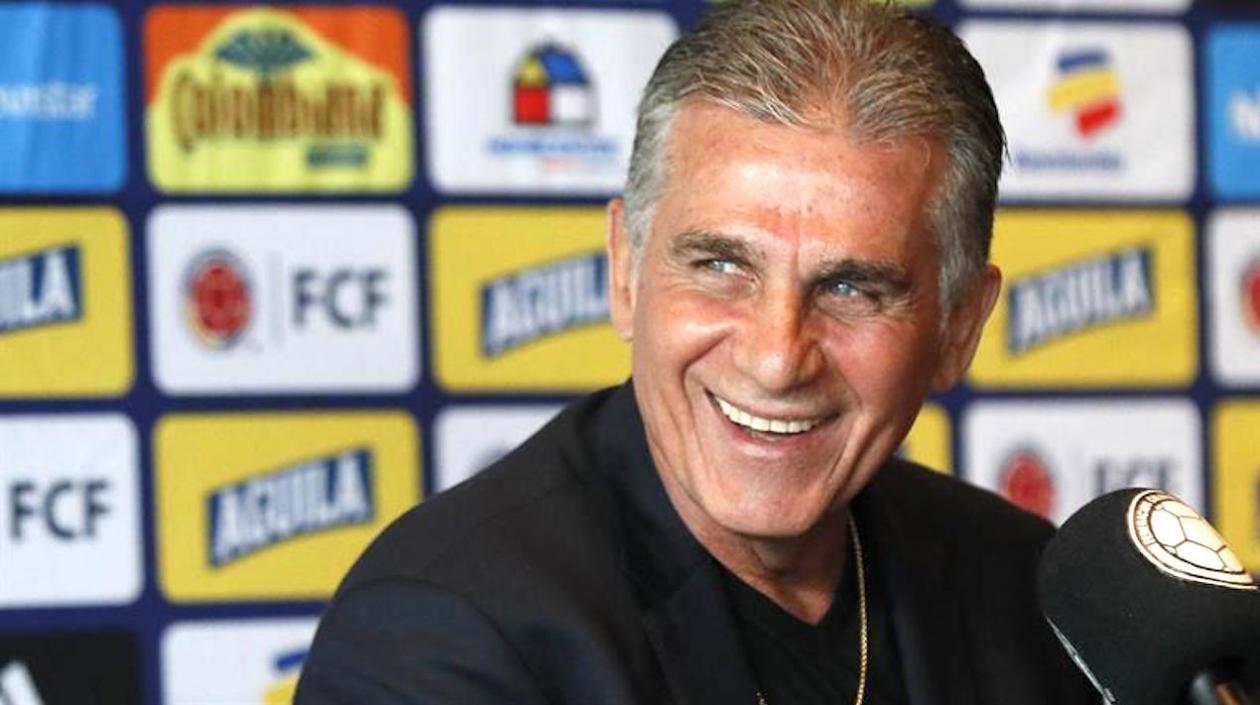 Carlos Queiroz, técnico de Colombia.
