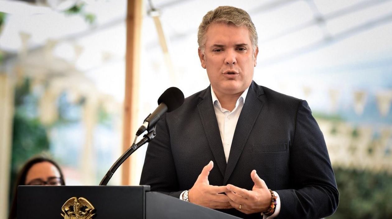 El Presidente de la República, Iván Duque.