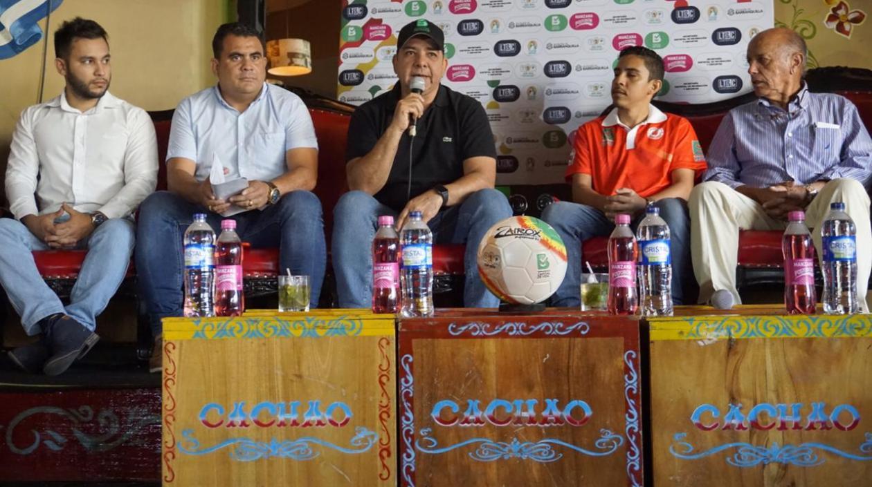 La presentación del evento.