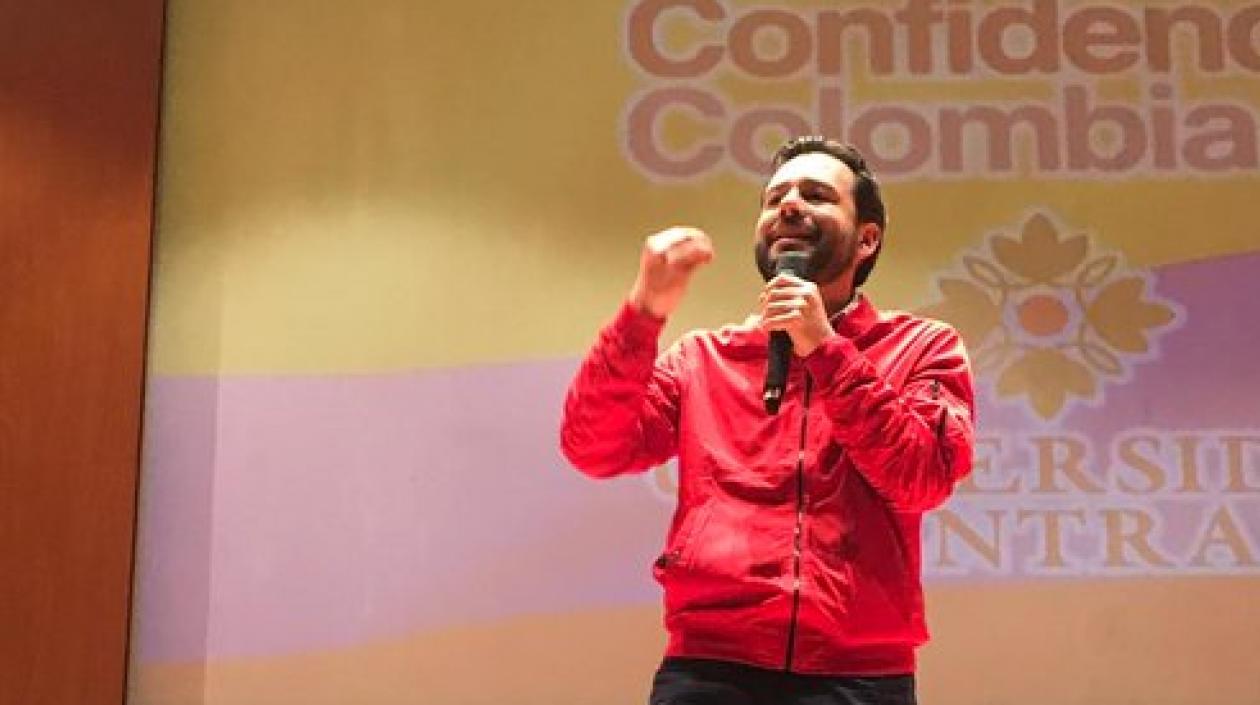 Carlos Fernando Galán, hijo del inmolado Luis Carlos Galán.