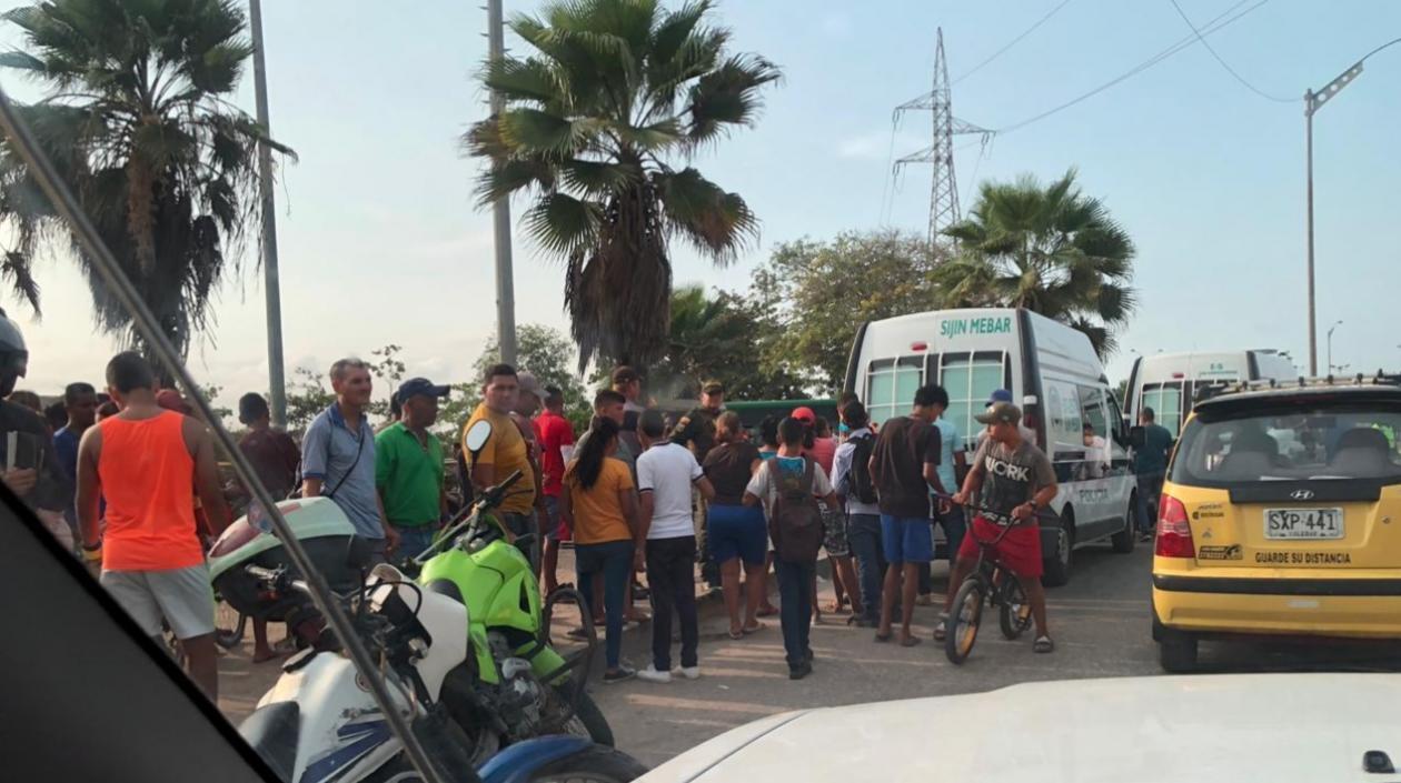 Lugar de los hechos.