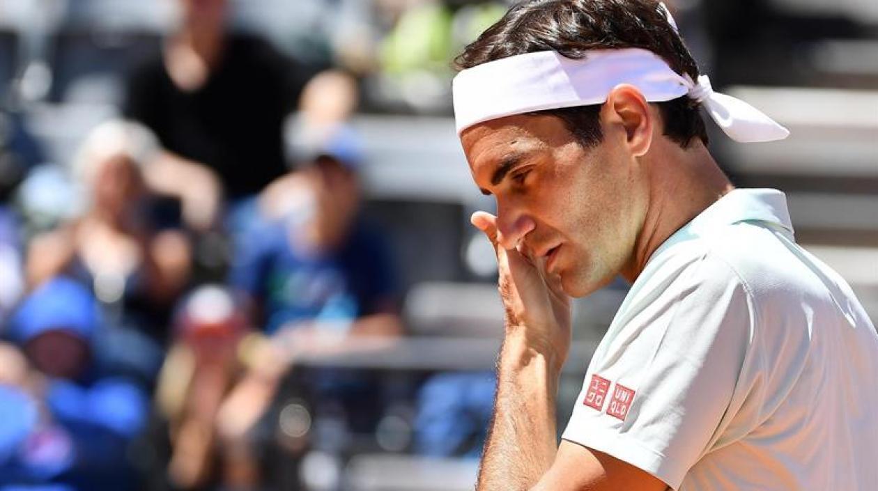 Tenista suizo Roger Federer.