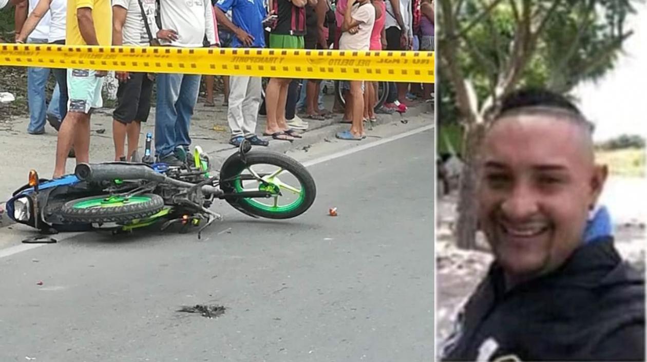 Álvaro José Wilches Castro, muerto en accidente de tránsito.