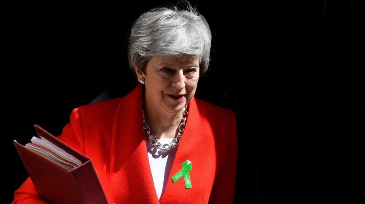 La primera ministra británica, Theresa May.