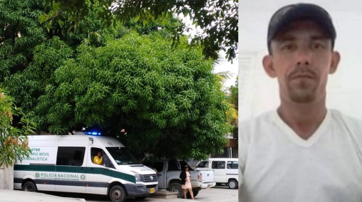 El cuerpo del hombre fue llevado a Medicina Legal.