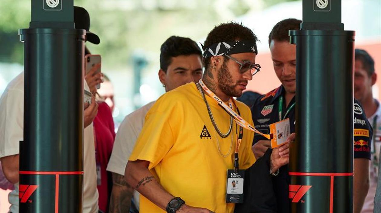 El delantero brasileño Neymar.