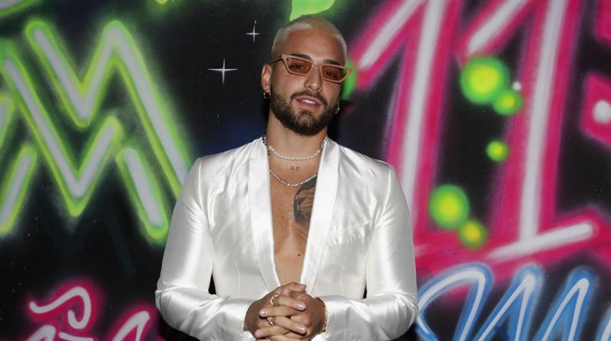 El cantante Maluma.