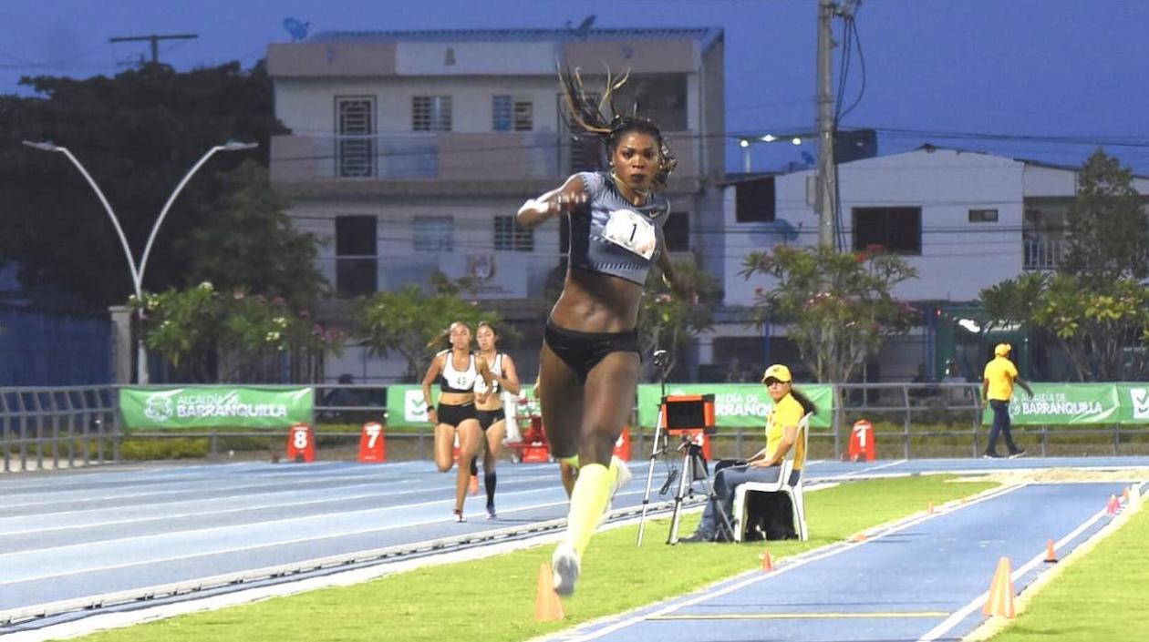 La colombiana Caterine Ibargüen. 