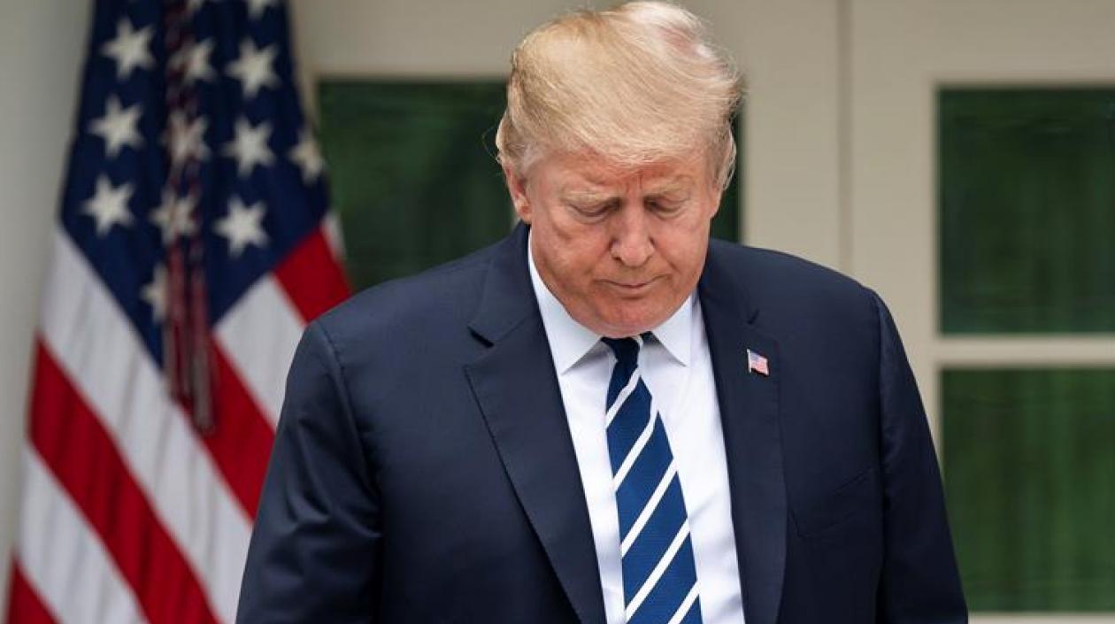  Donald Trump, presidente estadounidense.