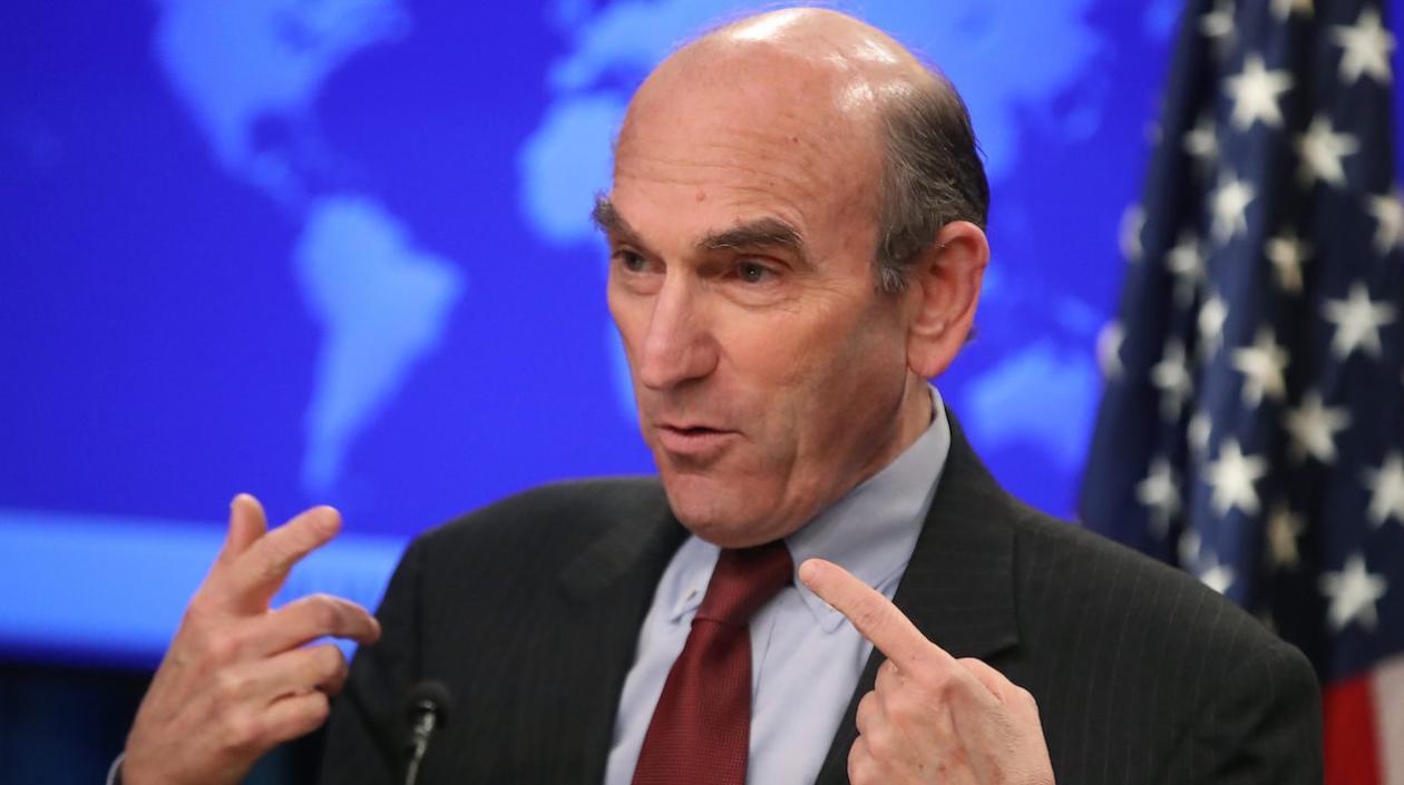 Enviado estadounidense para Venezuela, Elliott Abrams.