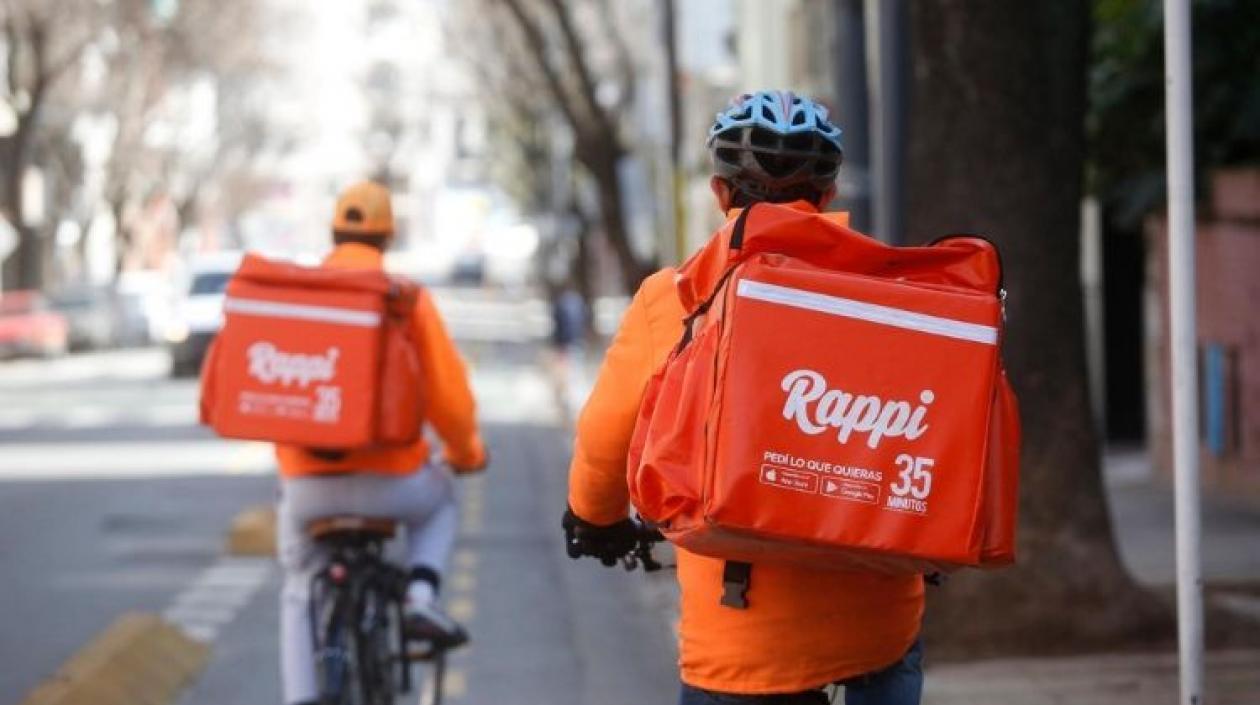 Domiciliarios de Rappi