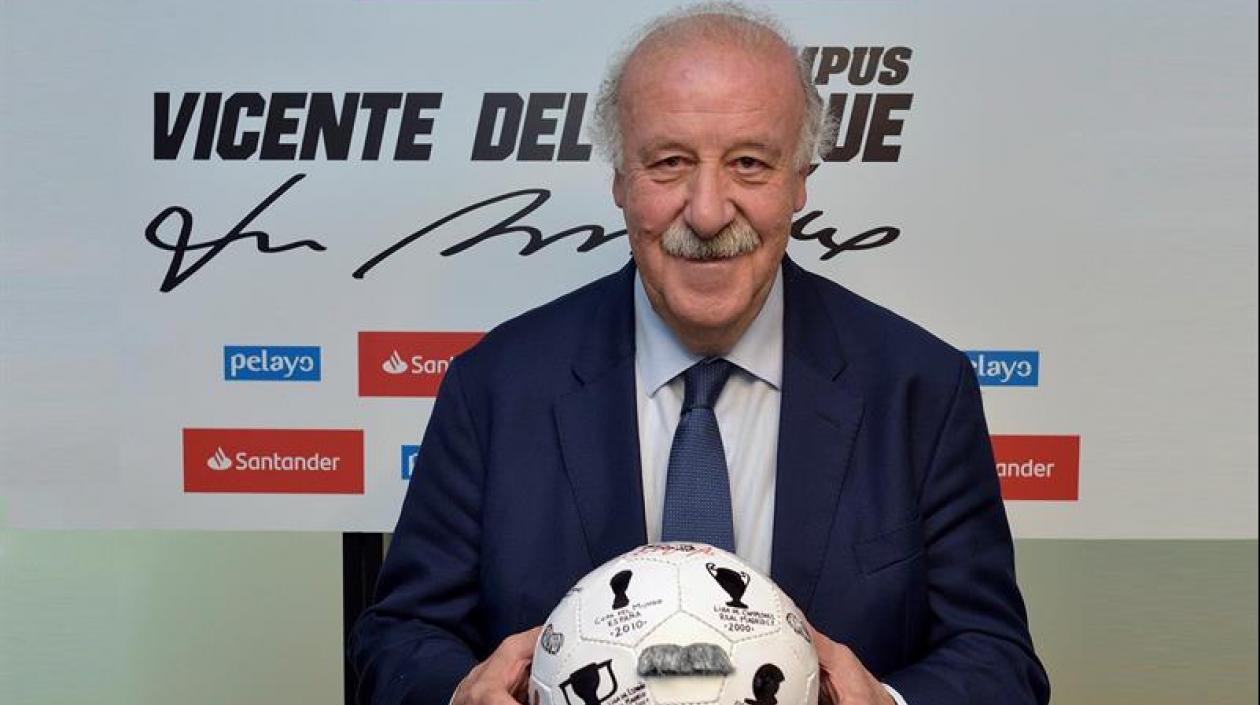 El exseleccionador español, Vicente del Bosque.