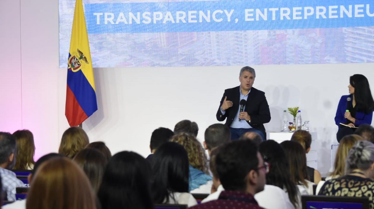 Presidente Duque en Barranquilla.