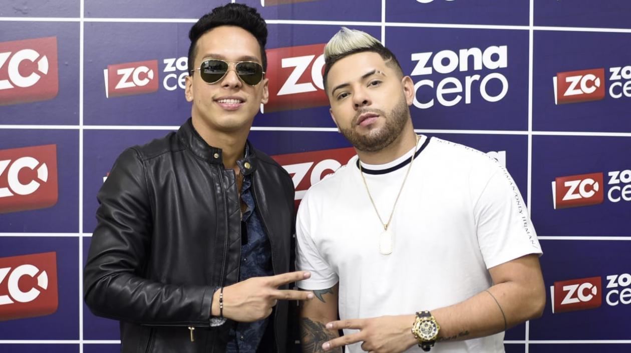 Los cantantes Mike Rodríguez y Danny Daniel.