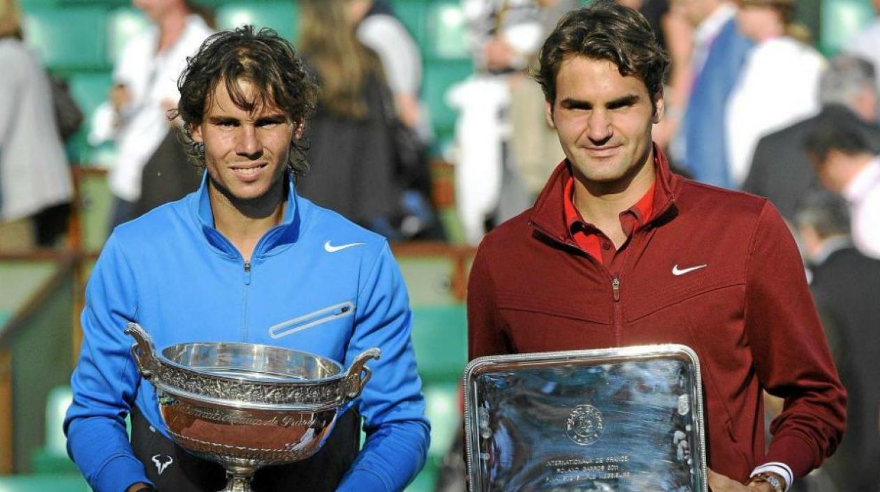 Rafael Nadal y Roger Federer.