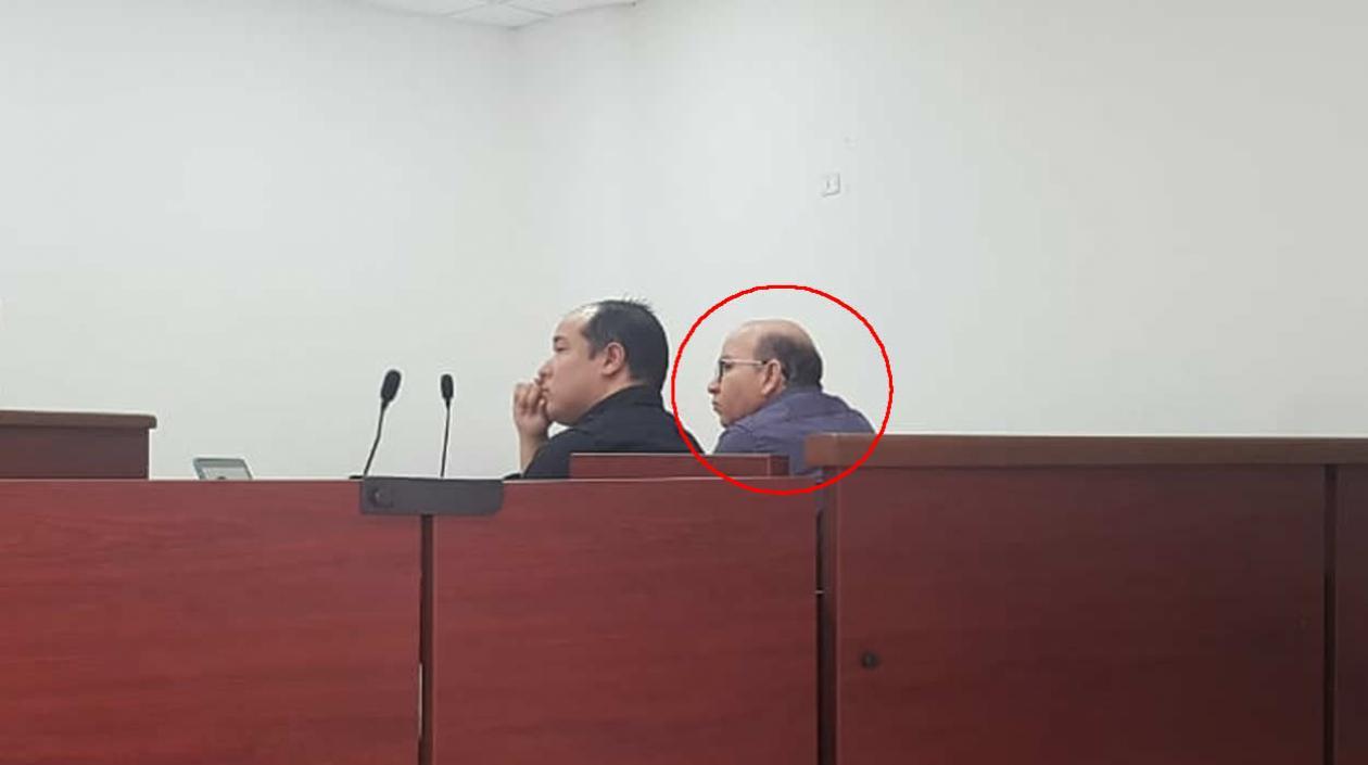 El abogado Javier Enrique Hurtado Ramírez y el Fiscal Gustavo Orozco Pertúz.