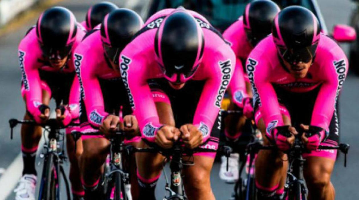 Equipo de Manzana Postobón que hoy fue liquidado.